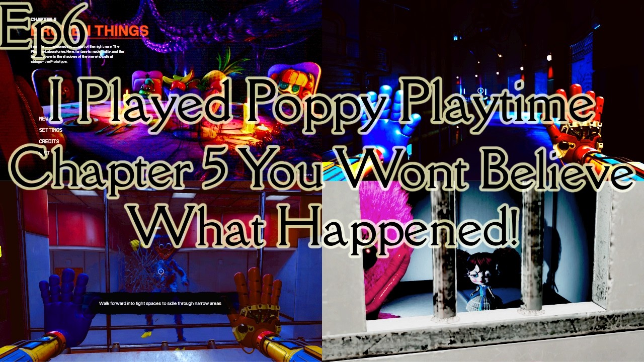 My Poppy Playtime Series: Ep 6 I Played Poppy Playtime Chapter 5 | You WONT Believed What Happened!