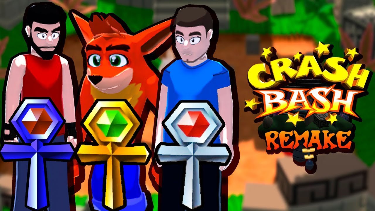 🔴 O DESAFIO DAS RELÍQUIAS DE PLATINA VERDADEIRO | Crash Bash Remake