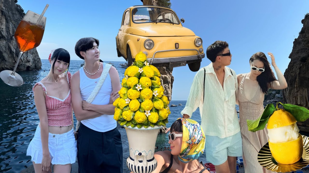 The most beautiful place in Italy 🇮🇹 ( Amalfi coast, Positano🍋)
