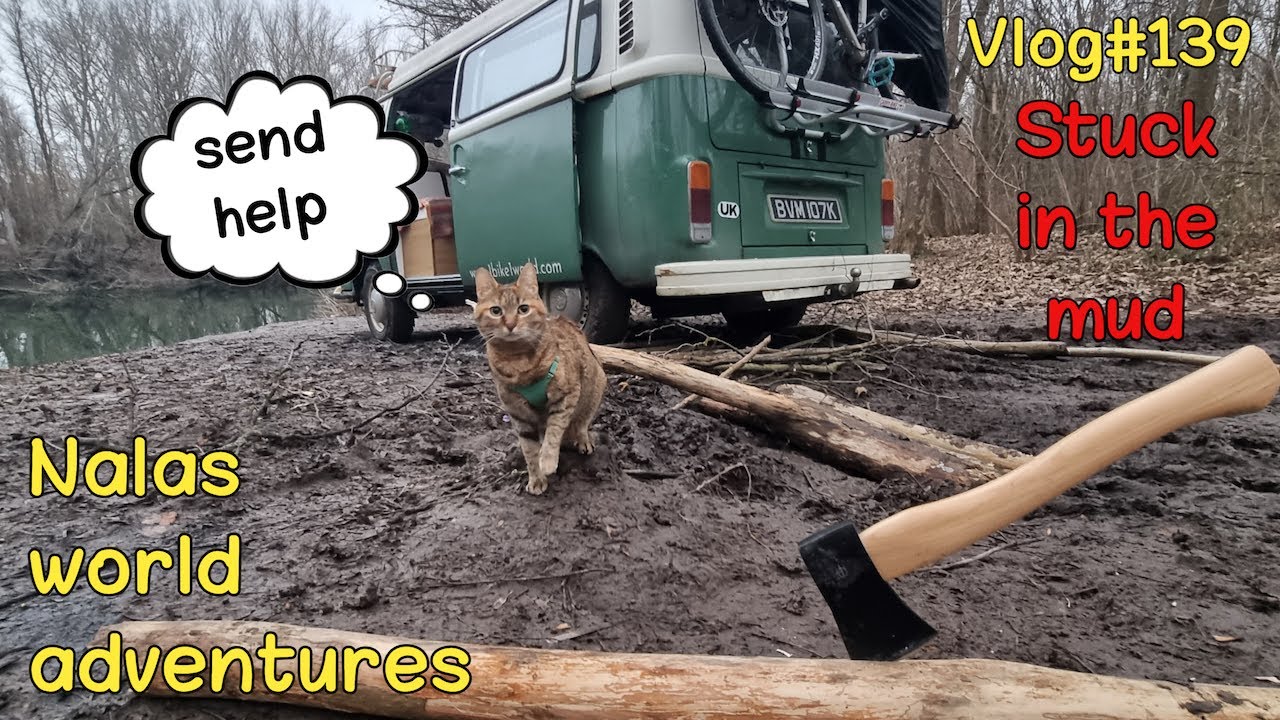 STUCK in the MUD 🙀 Vlog #139