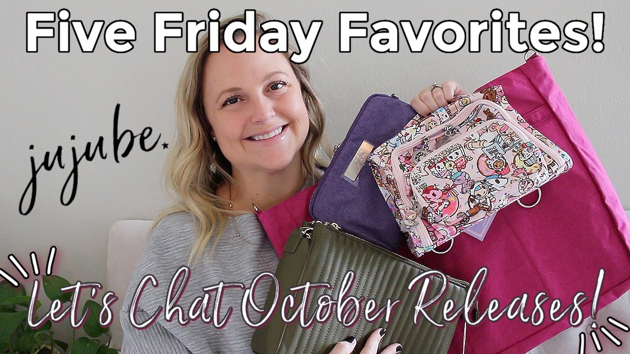 FIVE FRIDAY FAVS | New Ju-Ju-Be - DSS 2.0, Grape Crush, Raspberry and more! | GatorMOM