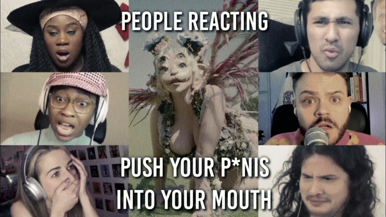 People Reacting To Iconic Line In NYMPHOLOGY (Melanie Martinez Song)
