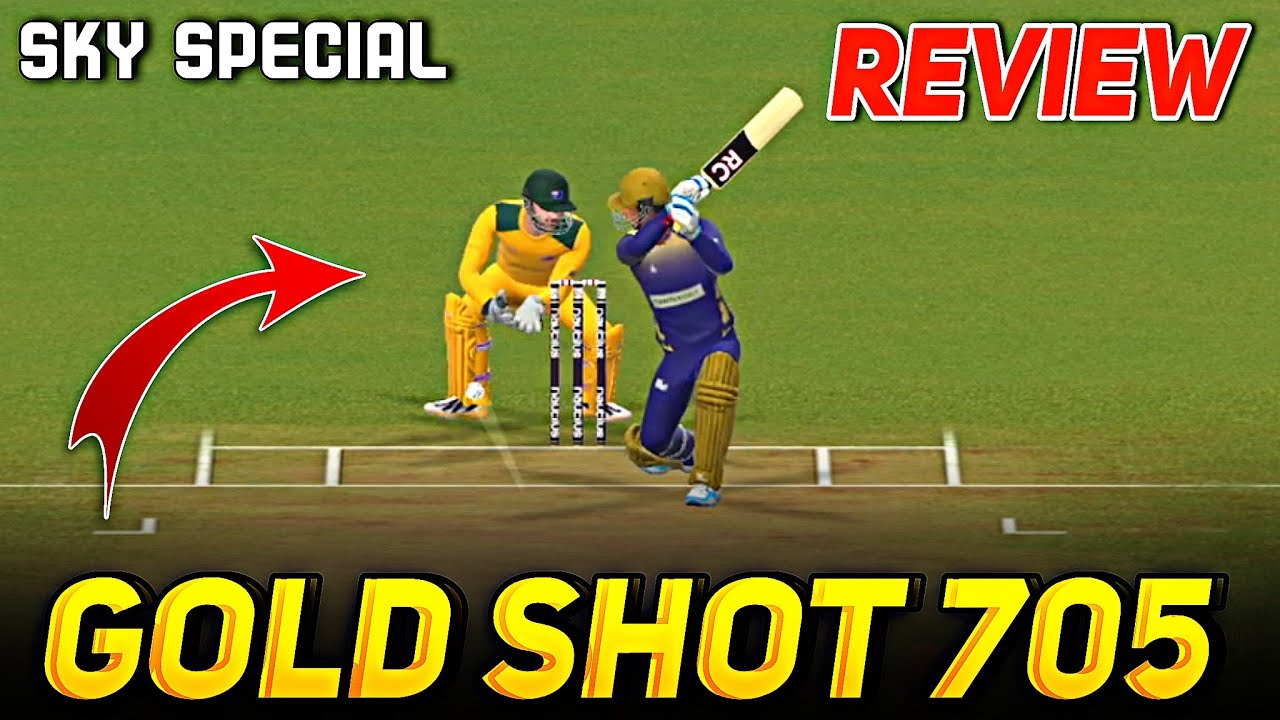 Real Cricket 24 Gold Shot 705 Review 