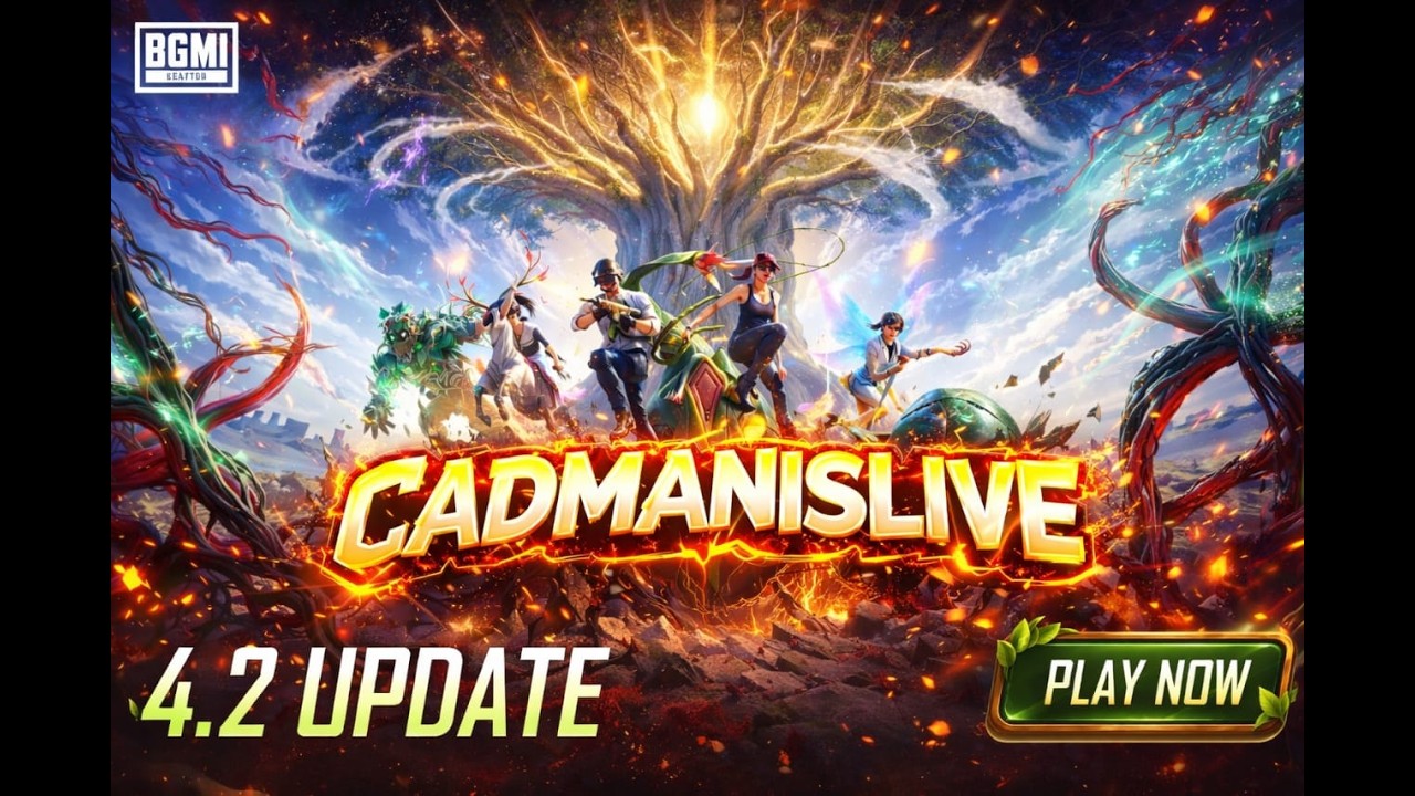 CADMAN IS LIVE   #bgmi  #gaming