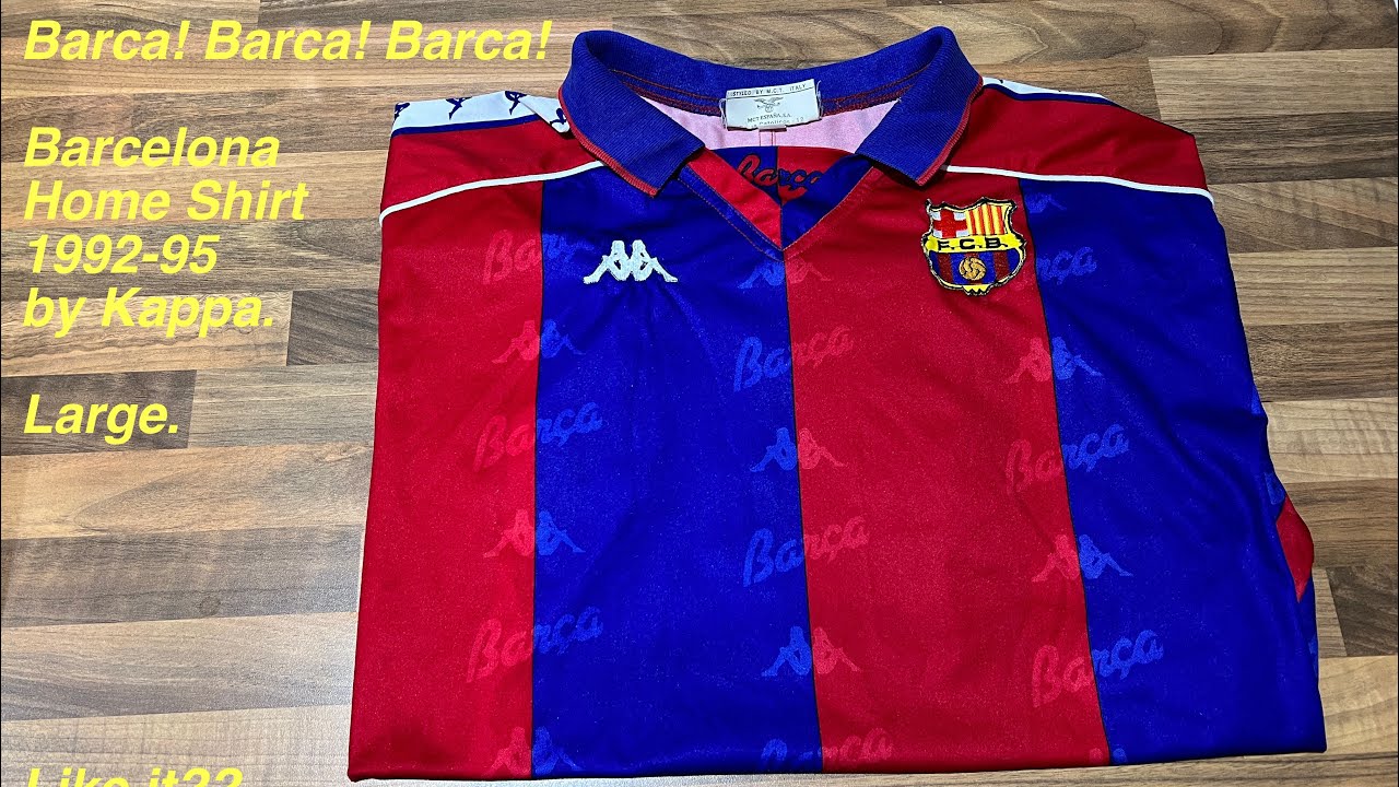 Barcelona 1992 - 95 Home Shirt