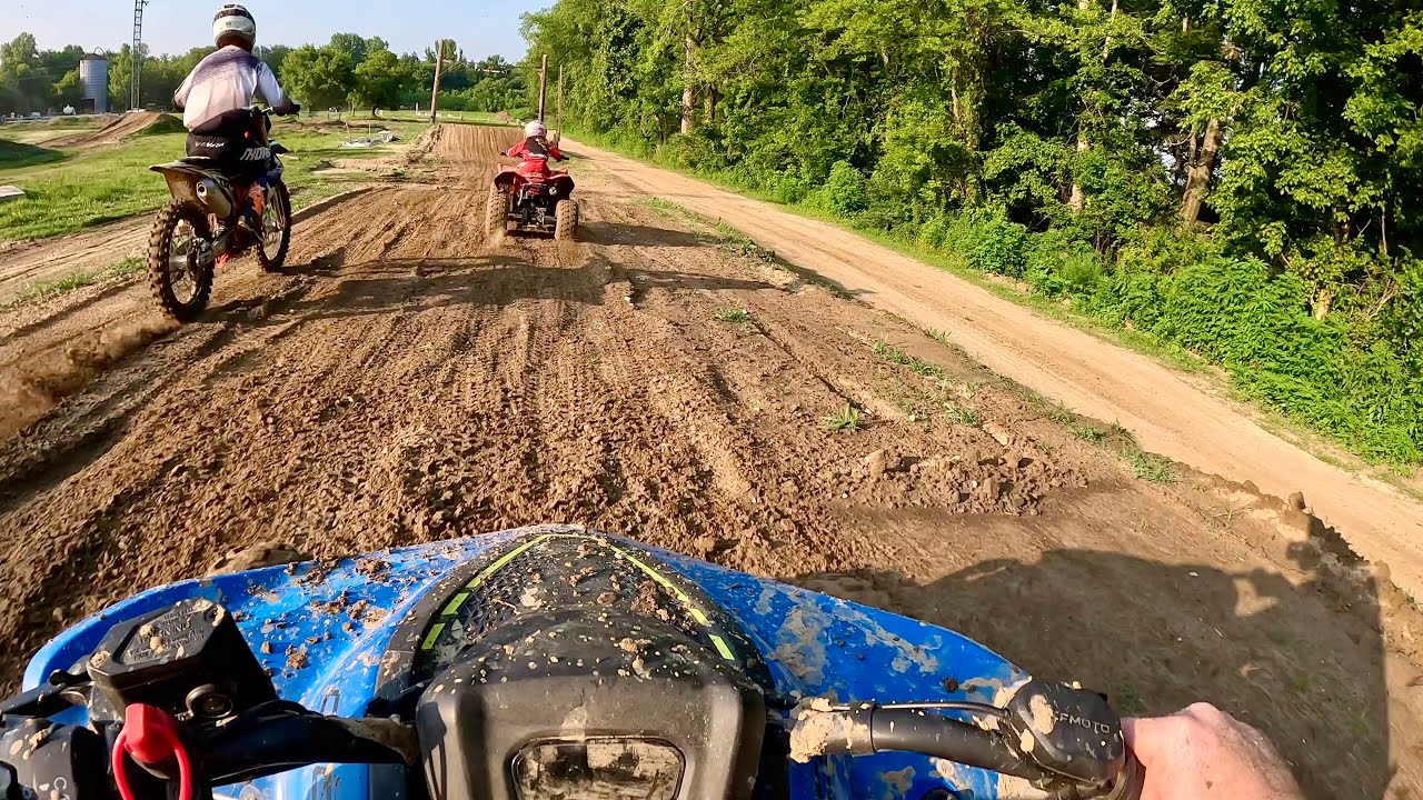 2023 CFMOTO CFORCE Trying to Keep Up on MX Track | Just For FUN