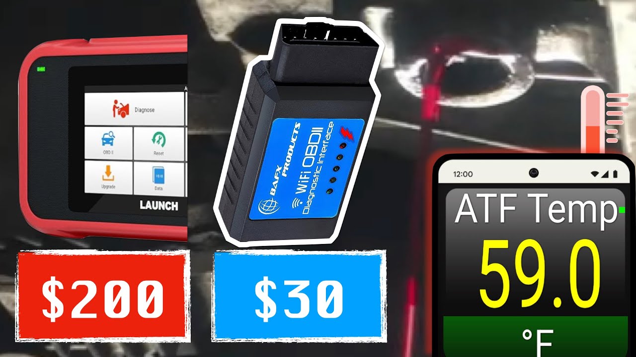 Готово! БЮДЖЕТНЫЙ OBD2-сканер для точного измерения температуры ATF — на Toyota и Lexus