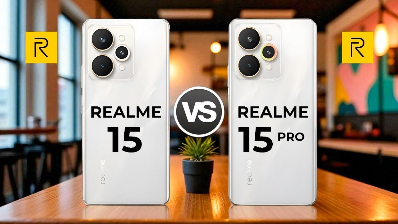 Realme 15 5G Vs Realme 15 Pro 5G