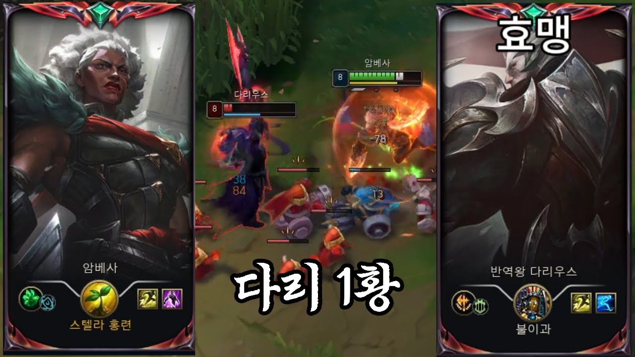 이 사람의 다리우스는 다르다..
