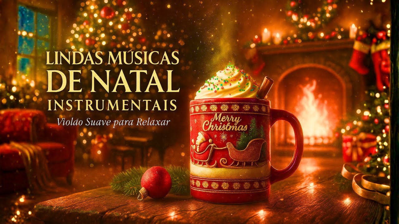 Música de Natal Instrumental: Clássica Linda e Suave para Relaxar🎄Merry Christmas 🎹🎸