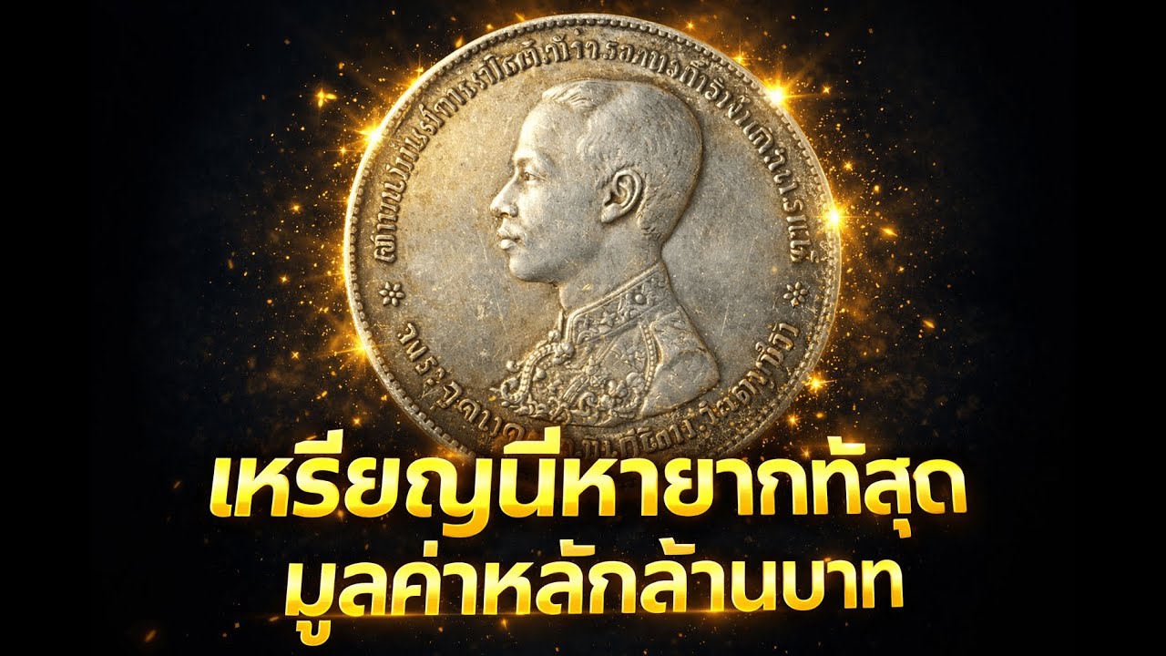 คุณจะไม่เชื่อเลยว่าเหรียญรัชกาลที่ 5 นี้มีมูลค่ามากแค่ไหน