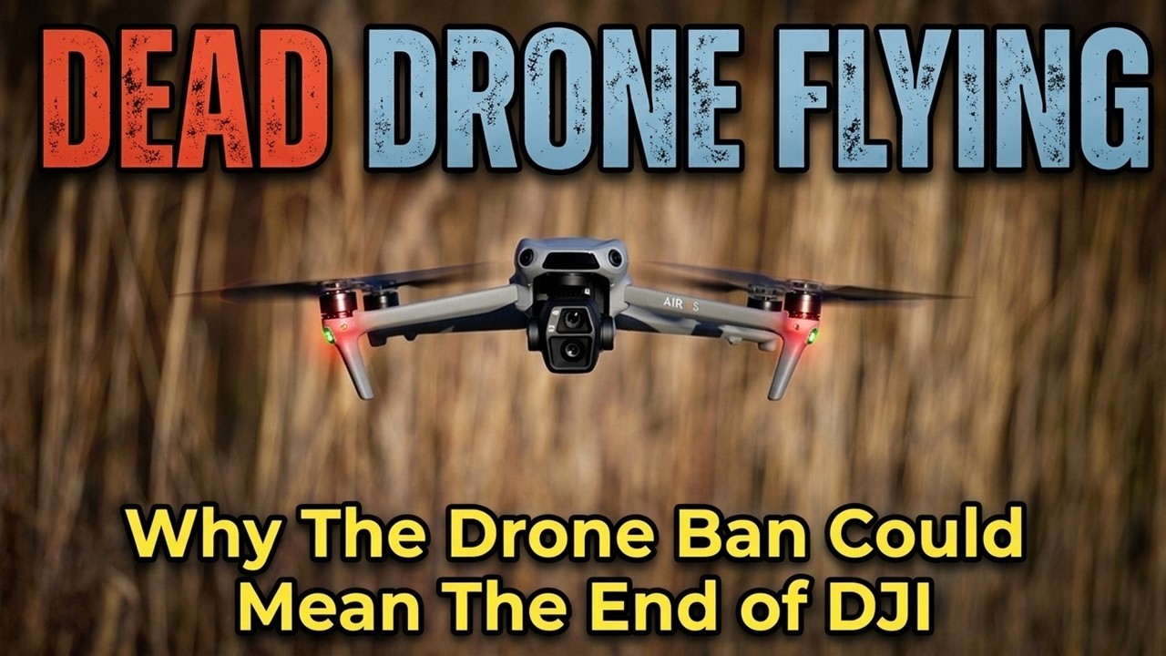 Дрон на грани краха: почему запрет в США может стать концом для DJI