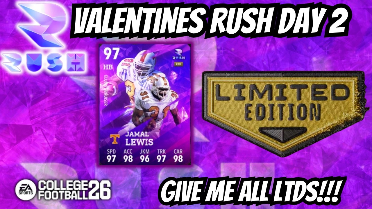 EA WHAT IS THIS?! Rush Day 2 LTD Madness in CFB 26