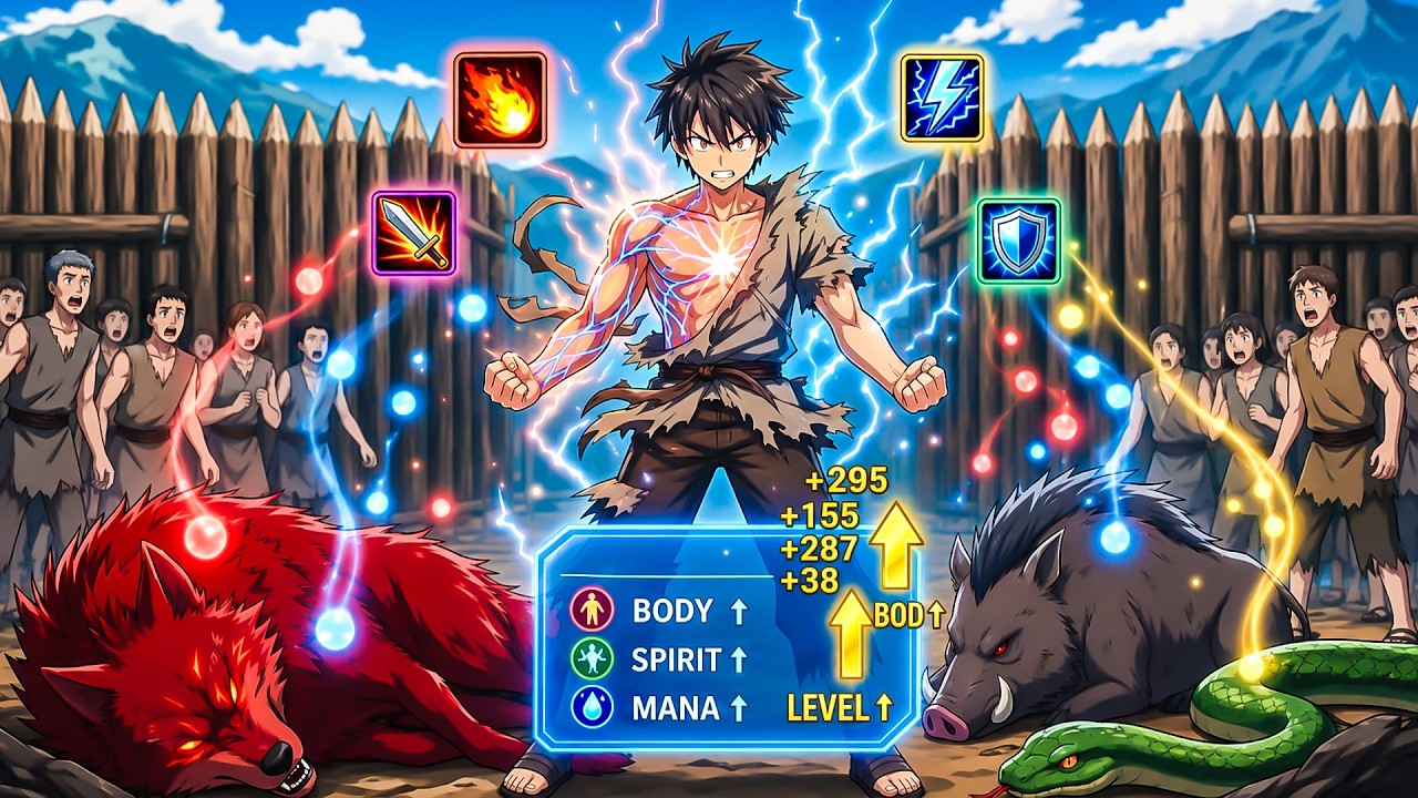 Reborn In A World Where HUMANS Are SLAVES, But His Steals MONSTER ABILITIES SYSTEM Makes Him OP!