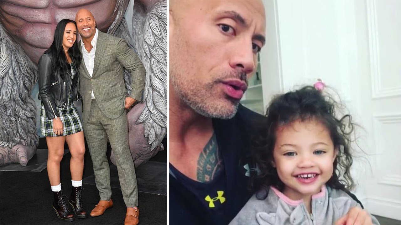 Dwayne Johnson's Daughters - 2018 {Simone Alexandra Johnson | Jasmine Johnson}