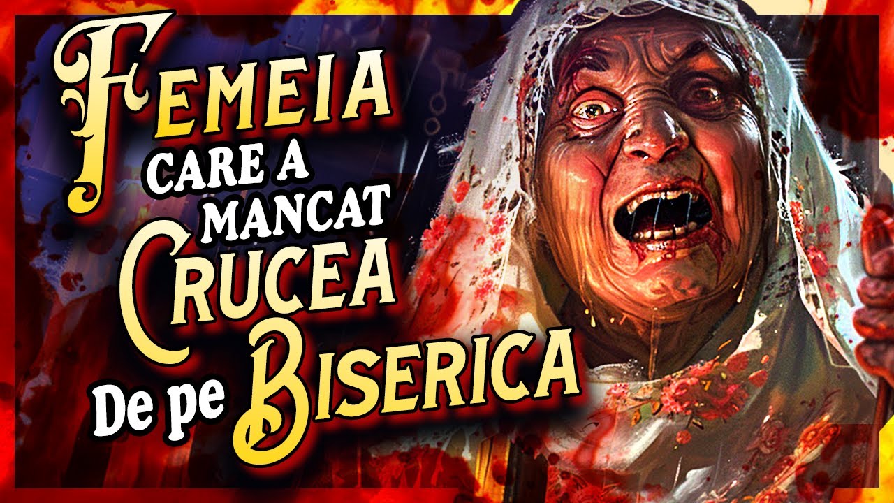 Vrajitoarea care a MANCAT crucea de pe BISERICA - povesti de groaza romanesti