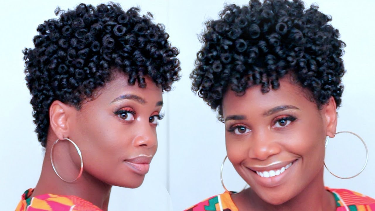 Spiral Curls on Tapered Natural Hair feat @asiamnaturally | MissKenK