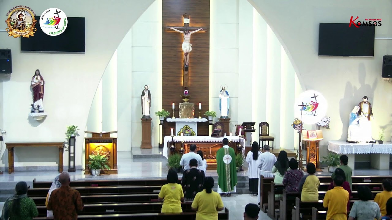 MISA HARIAN - GEREJA ST. JUSUP, PATI - SELASA, 21 OKTOBER 2025 pkl 05.30 WIB