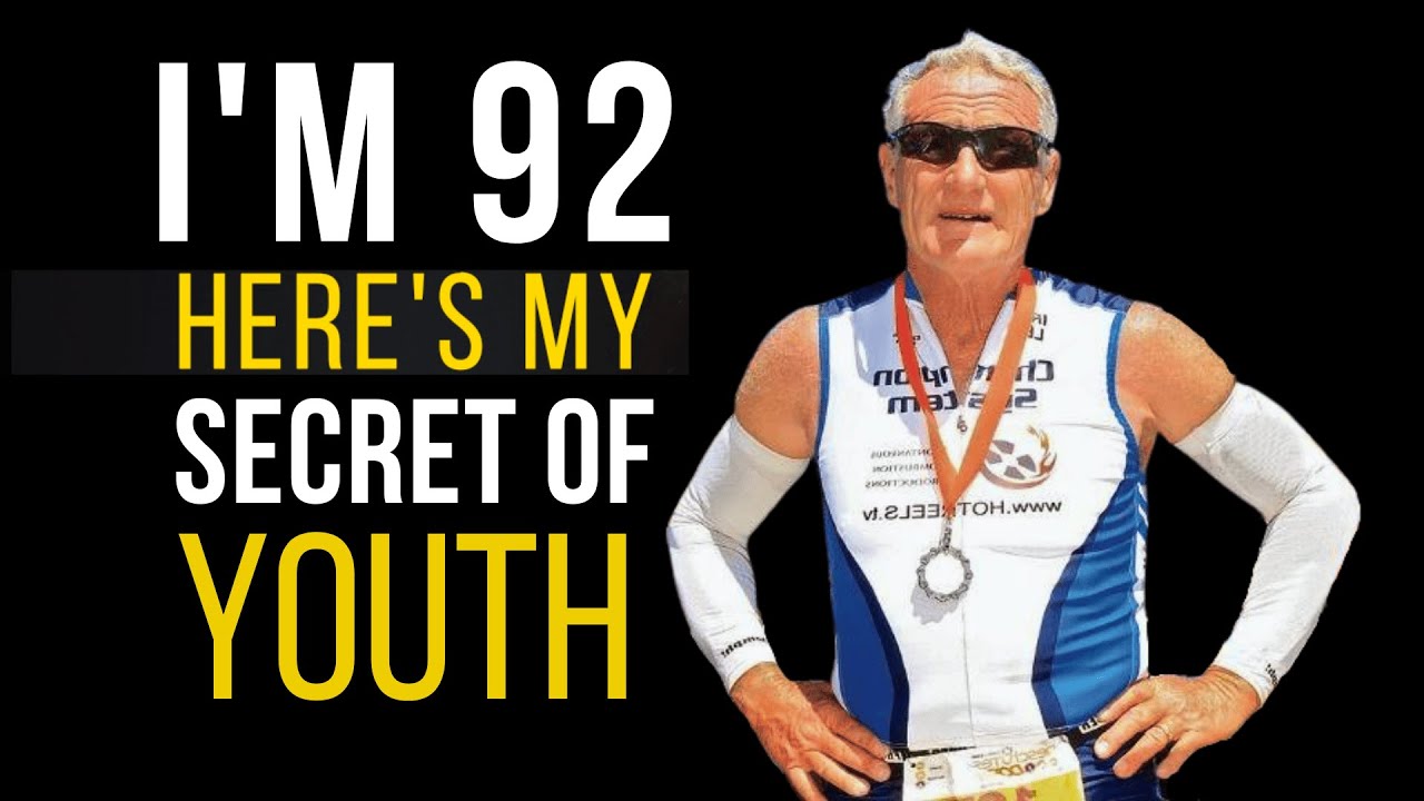 Lew Hollander (92 years old). Secrets Of Fitness From Oldest Triathlete! Triathlon motivation