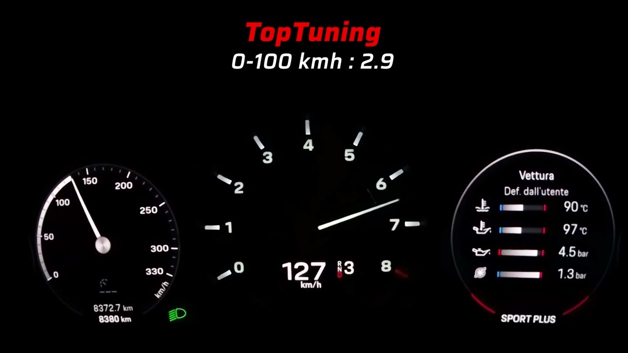 Rimappatura Porsche 992 Targa 4GTS By TopTuning Treviso