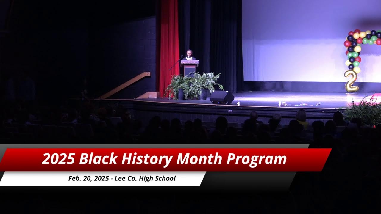 2025 Black History Month Program at LCHS