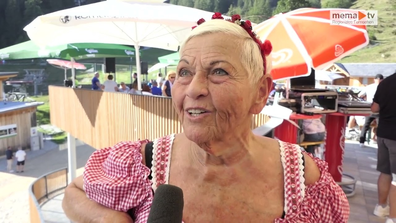 MEMA TV NEWS - Jazz Gitti auf der Brunnalm
