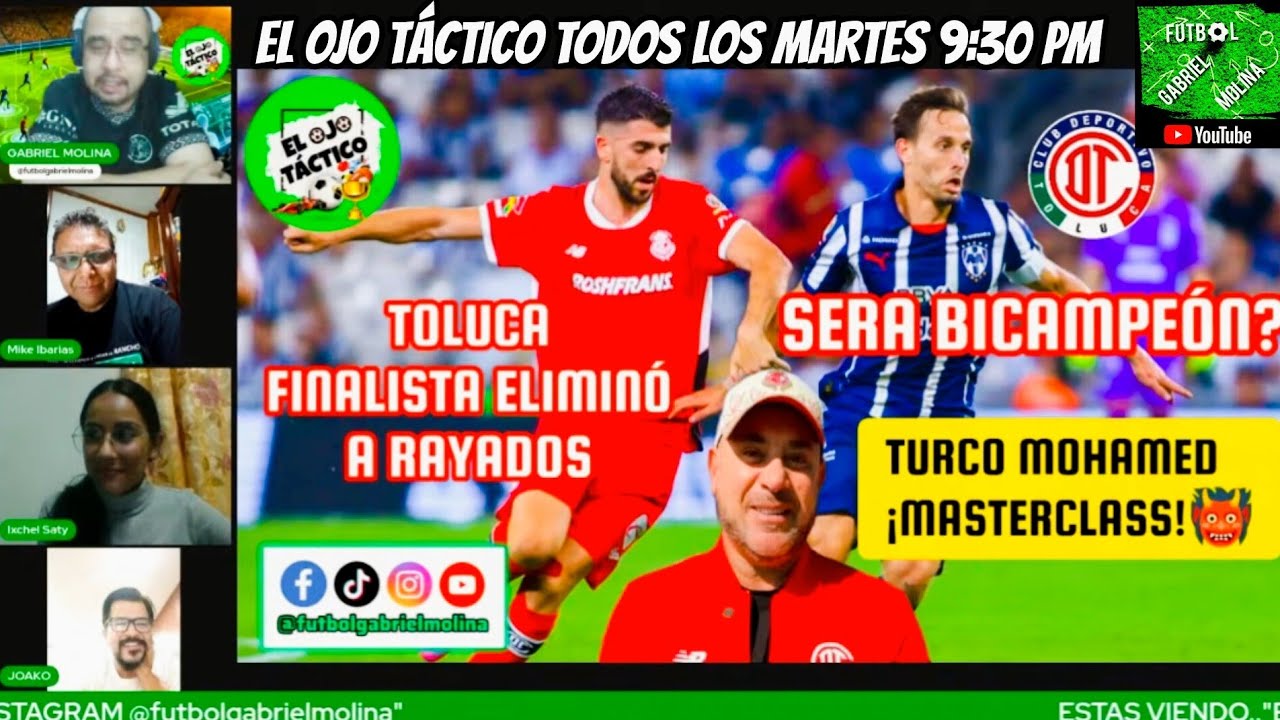 TOLUCA VS TIGRES GRAN FINAL LIGA MX - GRUPO DE MÉXICO EN EL MUNDIAL - SEMANA 14 NFL - F1 NORRIS