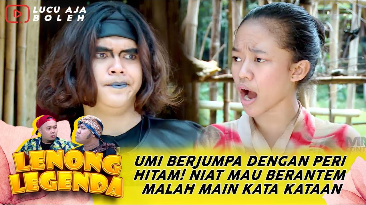 CAPEK KALO ORANG BETAWI MAH! BUKANNYA ADU ILMU MALAH ADU MULUT | LENONG LEGENDA PERI HITAM