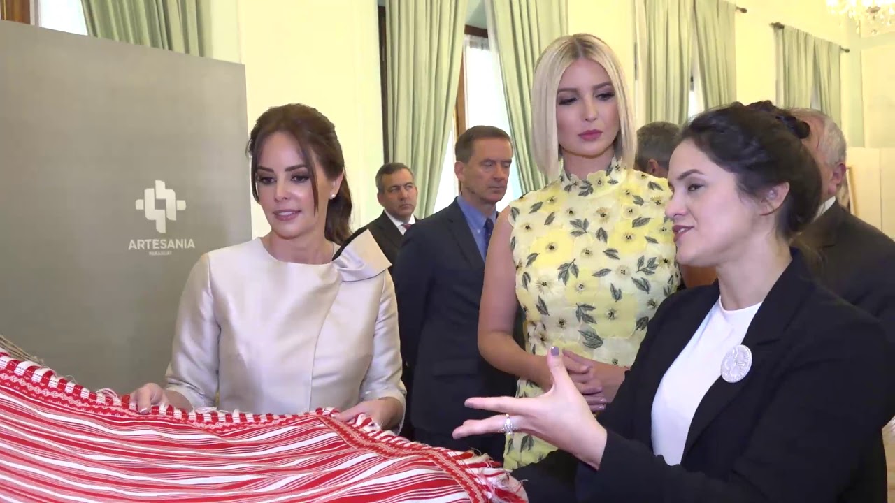 La llegada de Ivanka Trump a Paraguay