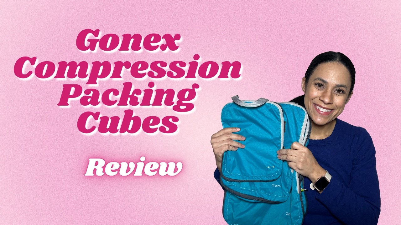 Gonex Compression Packing Cubes Review | Expandable Travel Organizers That Save Space