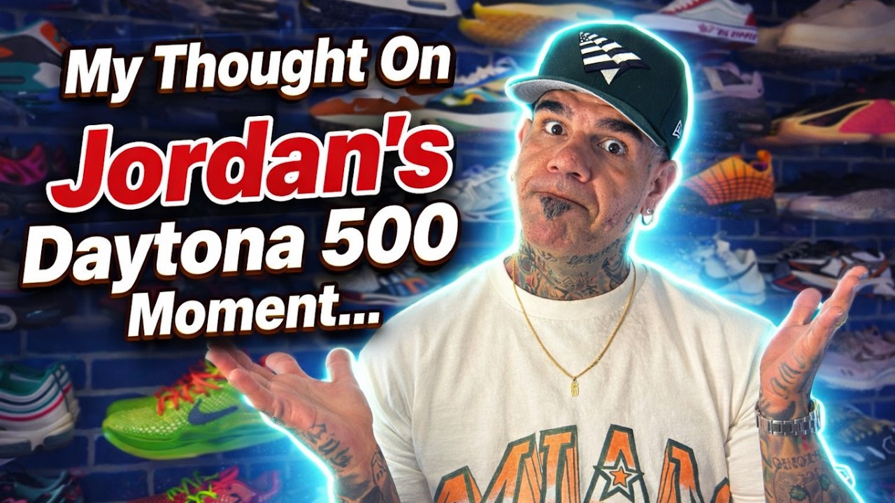 My Thought's On Micheal Jordan's Daytona 500, And The Father Of The kid Clear's Things Up.