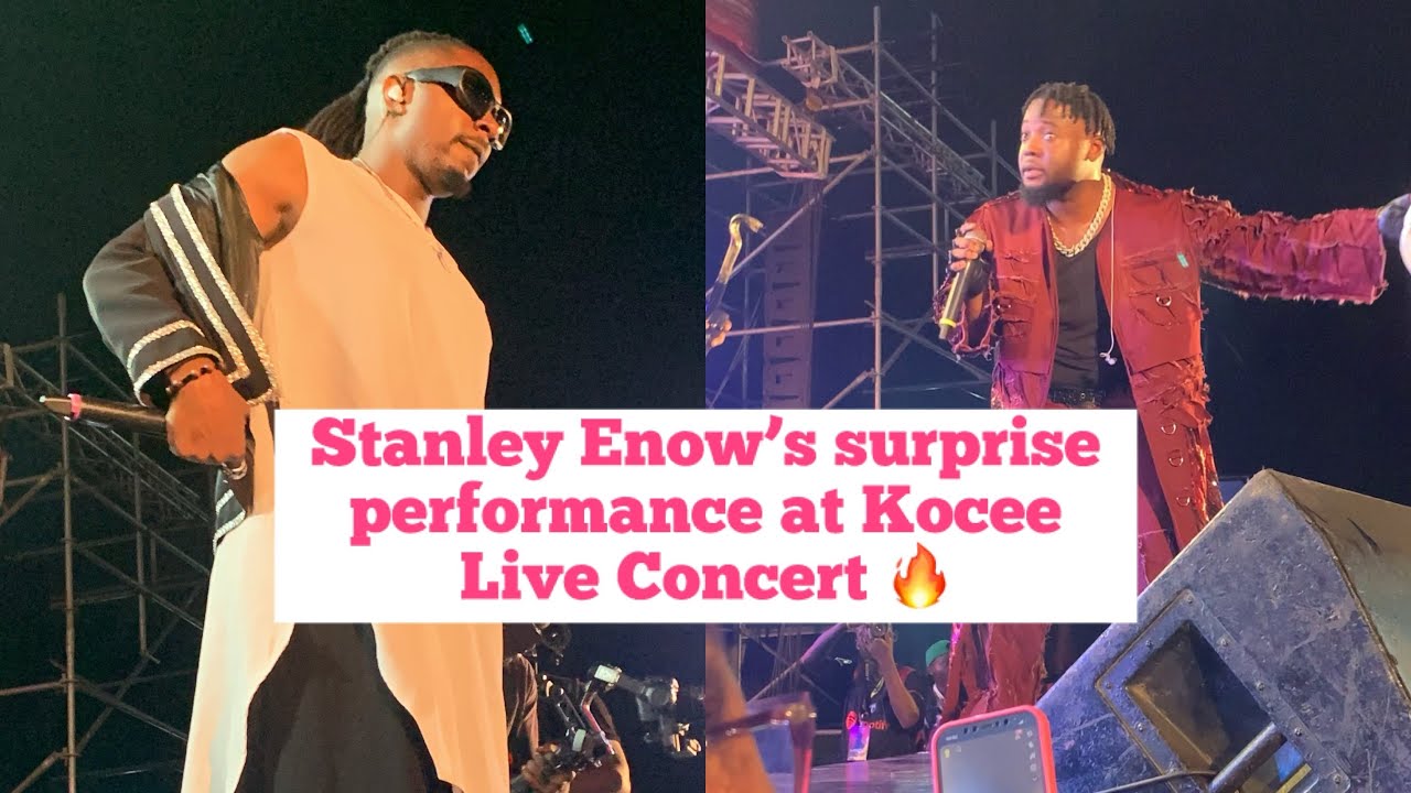 Stanley Enow suprise Performance at Kocee Live Concert 2025 🔥 🔥