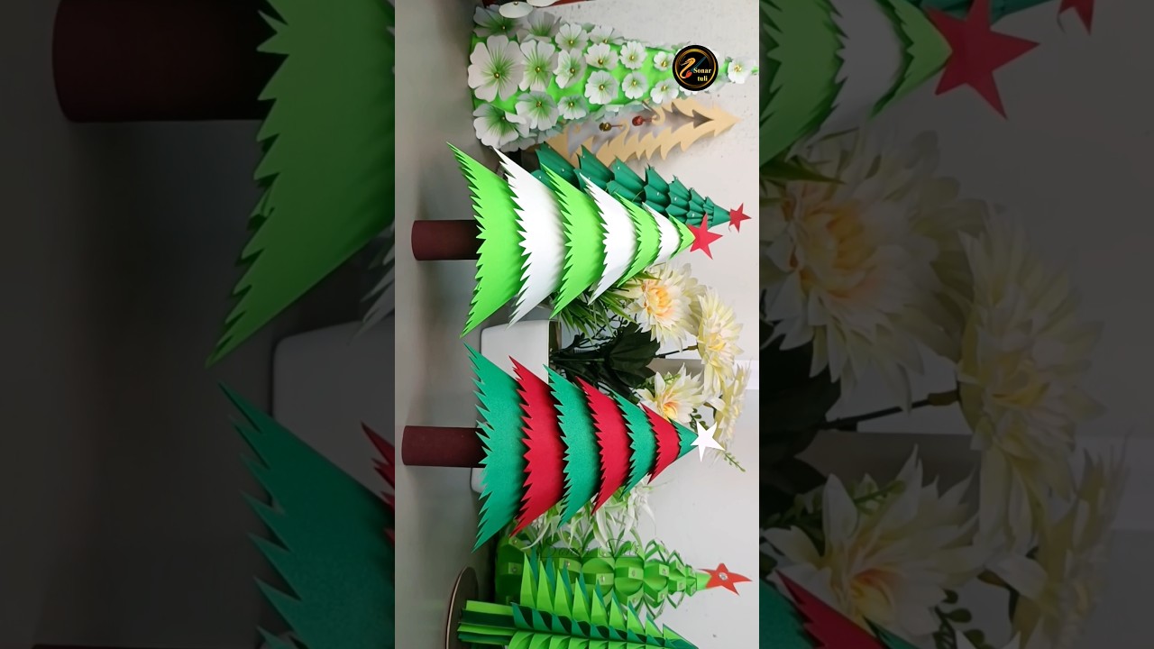 Christmas tree 🌲✨ / paper tree / Christmas tree decoration 