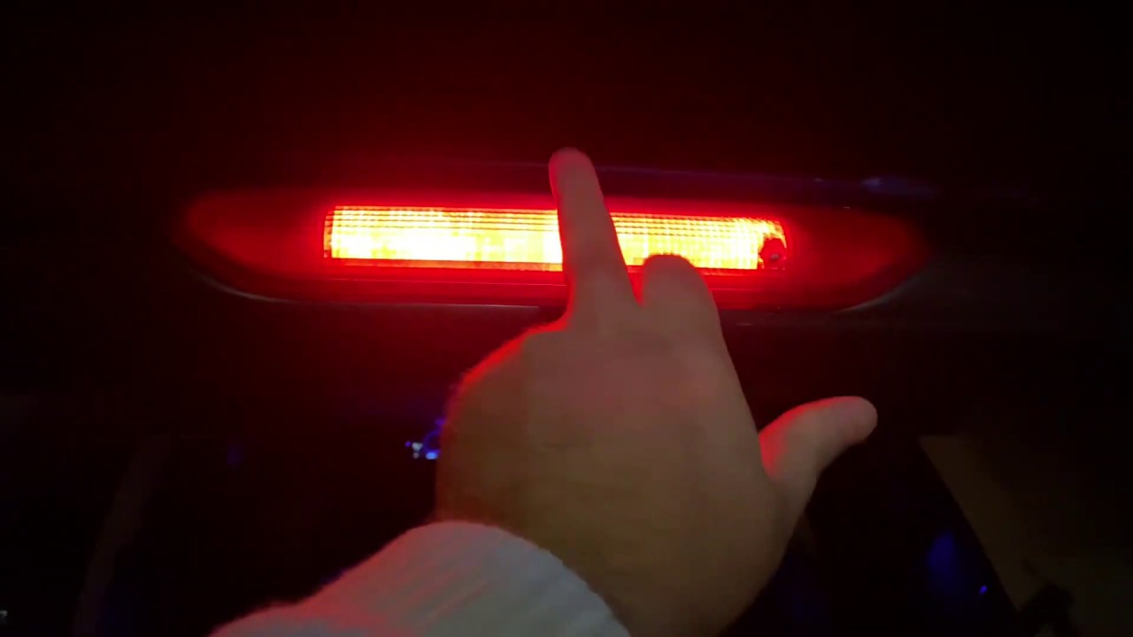High level brake light LED upgrade on a Freelander 2
