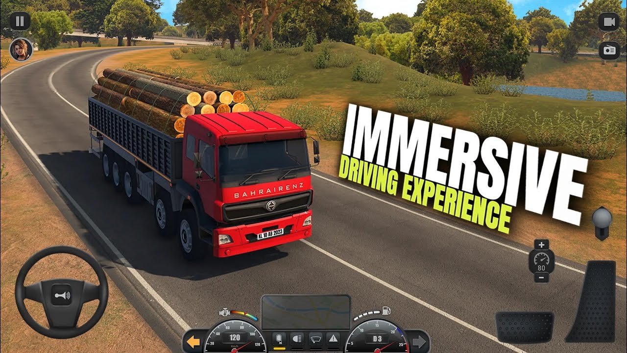 MY FIRST DAY IN INDIAN TRUCK SIMULATOR 🚚#viralvideos #trending #videos #truck games driving