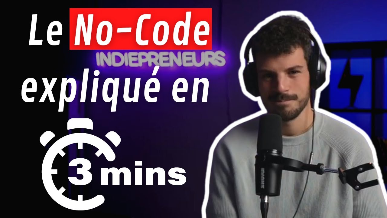 C'est quoi le NO-CODE (en 2 minutes) ?