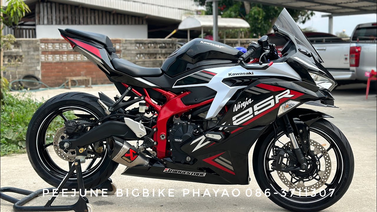 🎥 รีวิว Kawasaki Ninja ZX25R SE ปี20 วิ่ง 4,500 กิโลแท้/ EP.303  By PeeJun BIGBIKE Phaya 😎😁
