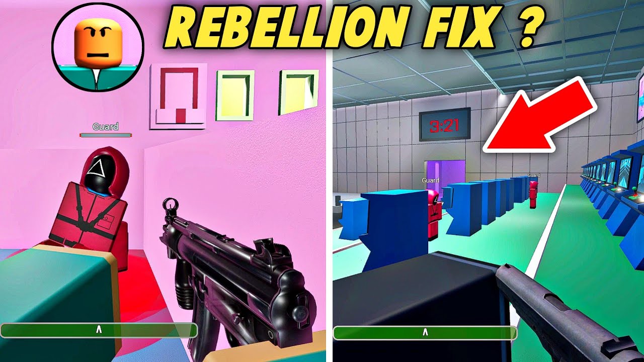 Squid Game but with NPCs - REBELLION FIX? (Full Walkthrough) - Roblox