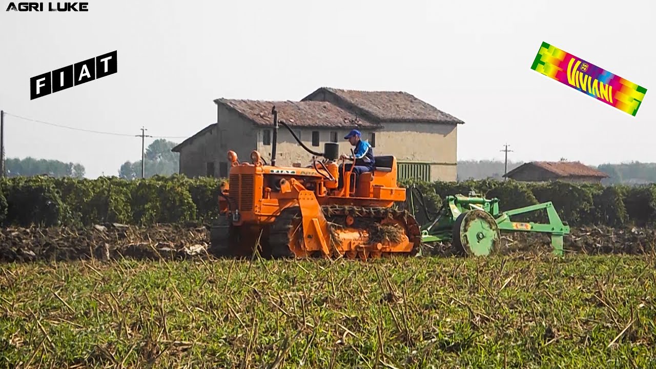 Fiat-Allis AD7C/70c & Mipe Viviani | Plowing | Aratura