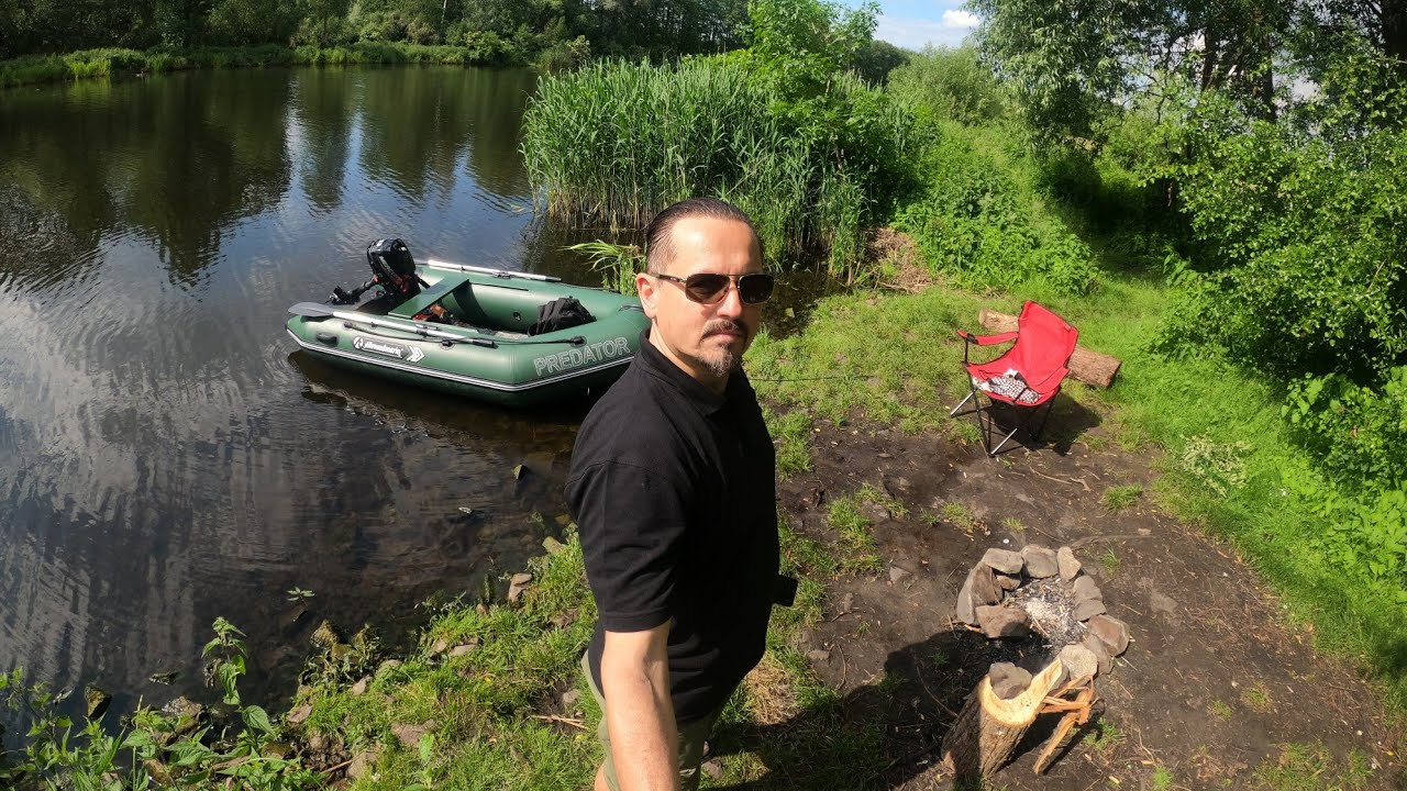 Test: Schlauchboot 2.8 Meter 3,5 Ps Außenbordmotor im Auto transportieren, aufbauen...