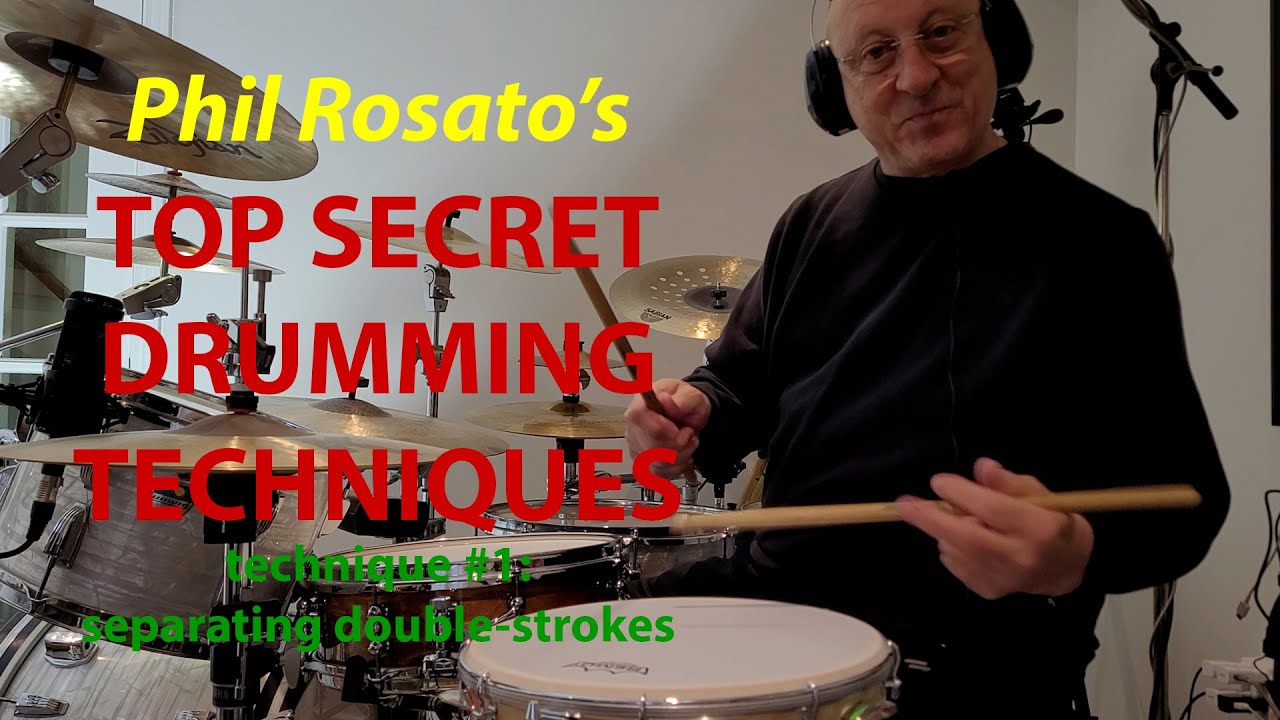 Top Secret Drumming Techniques: Separating Doubles Strokes
