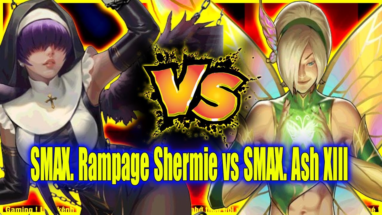 KOF98UMOL - 【オロチシェルミーXV Ver 】 SMAX. Rampage Shermie vs SMAX. Ash XIII