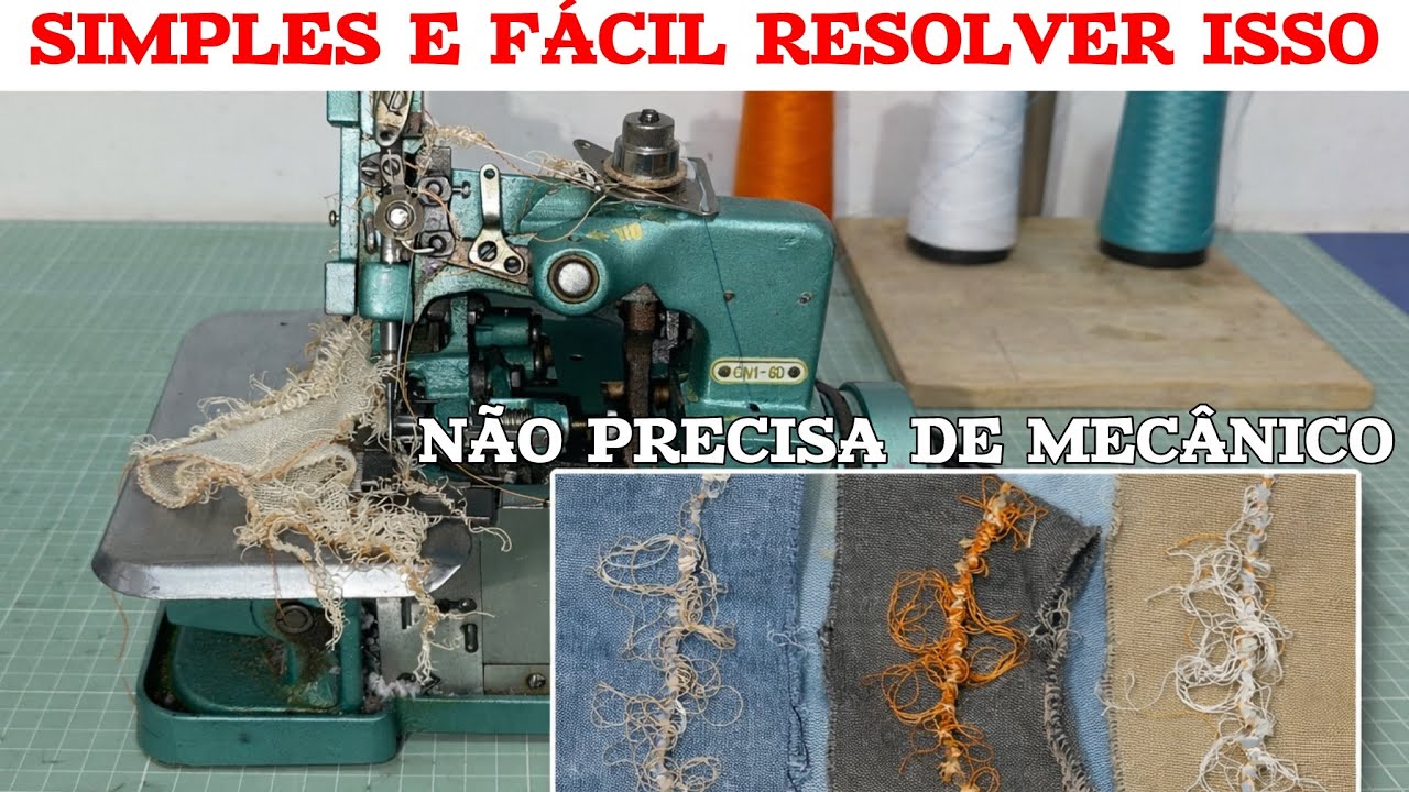 Desse jeito a costura nunca vai ficar boa, veja esse truque simples e fácil de resolver