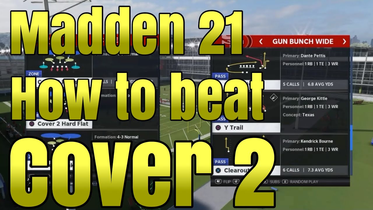 How to beat Cover 2 [ Madden 21 Tips and Tricks ]