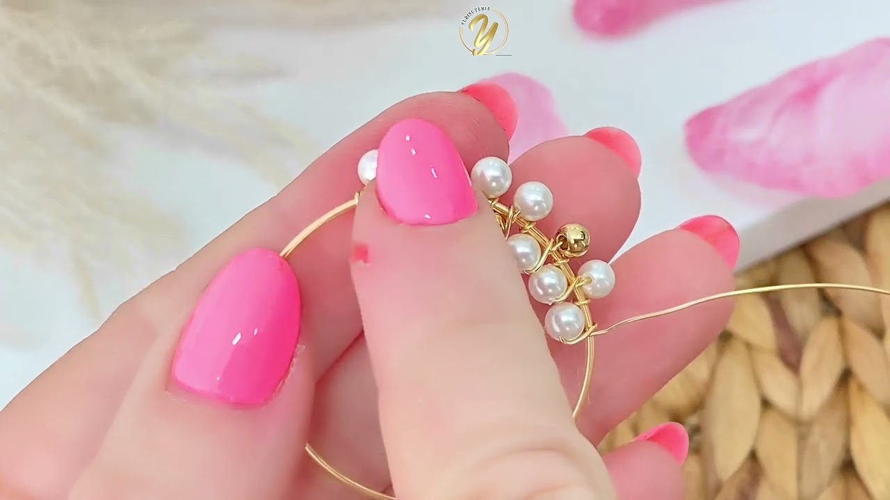 Aprende alambrismo de manera profesional, hoy les traigo unas lindas candongas en alambrismo ✨❤️👈