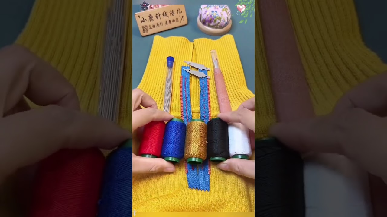 把毛衣变领针：简单手工小技巧