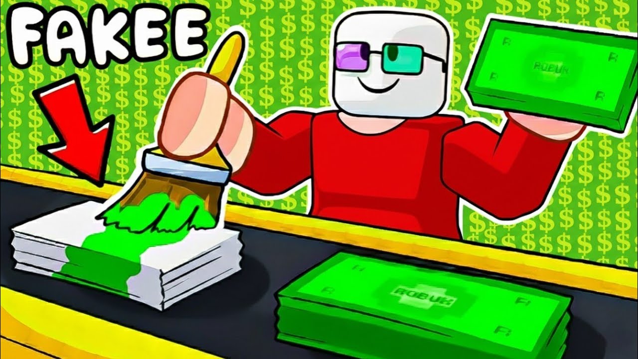I became millionaire by printing fake money in roblox|Part-3|On vtg!