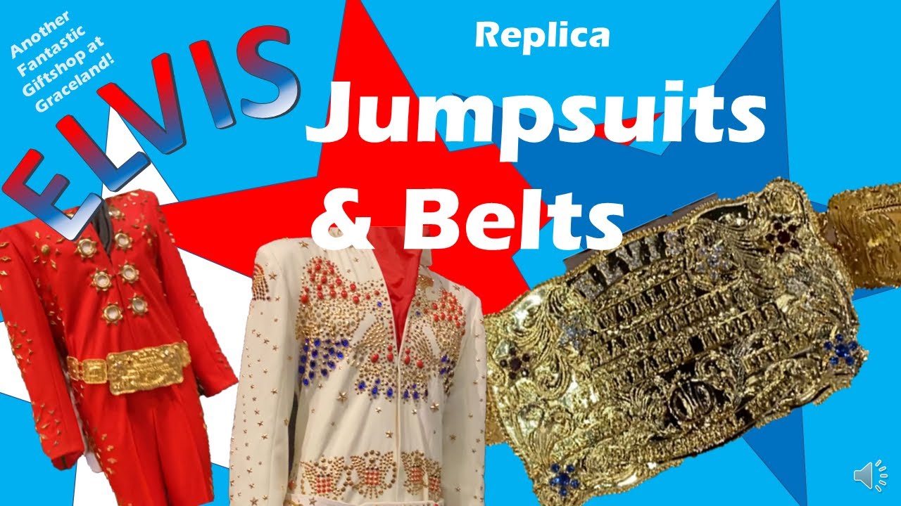Elvis's Graceland - Another Awesome Gift shop with replica Jumpsuits and Belts