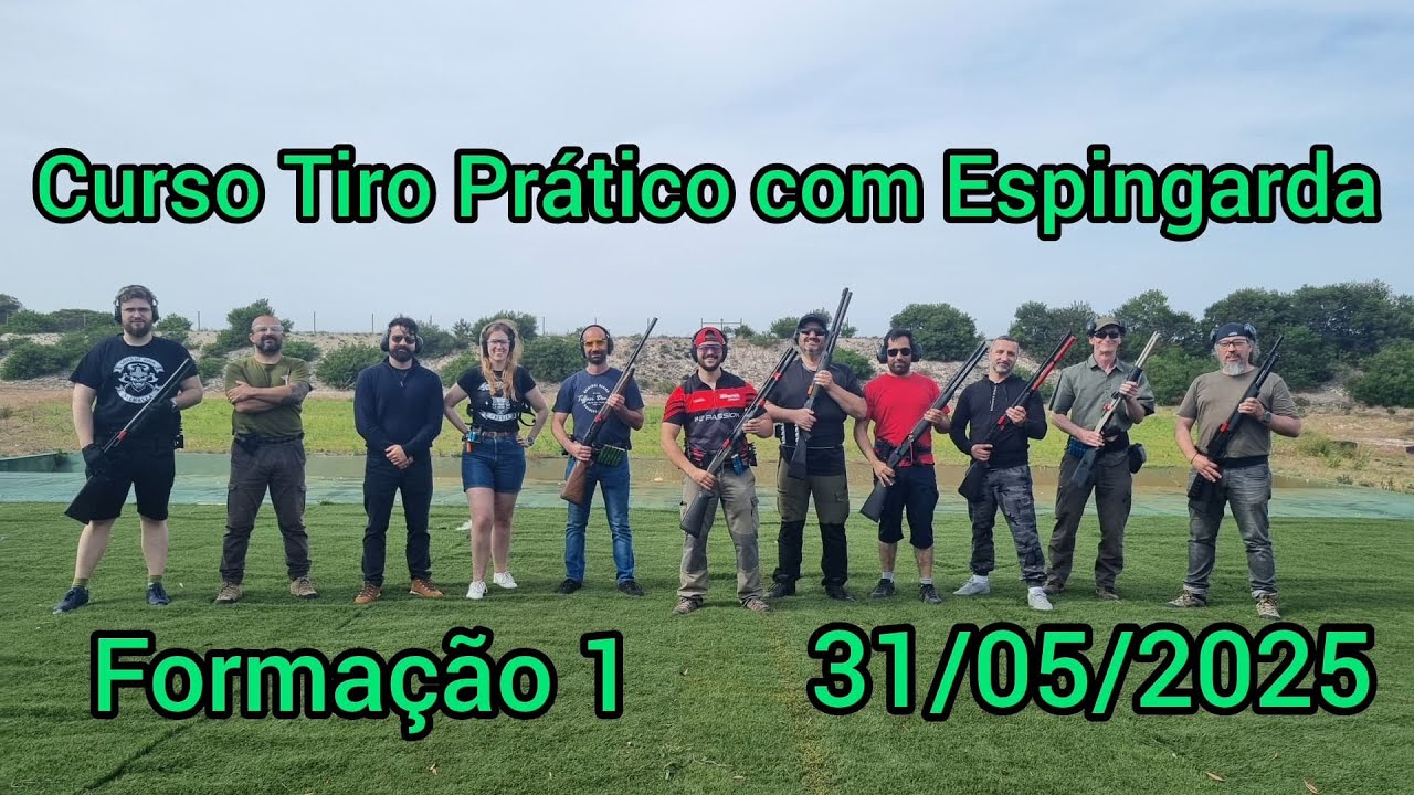 Practical Shotgun Course - Curso Tiro Prático com Espingarda - Episode 1