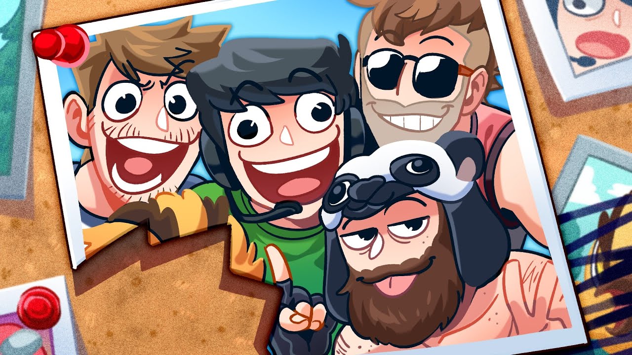 Команда Vanoss Crew Golf It карта без Vanoss?!